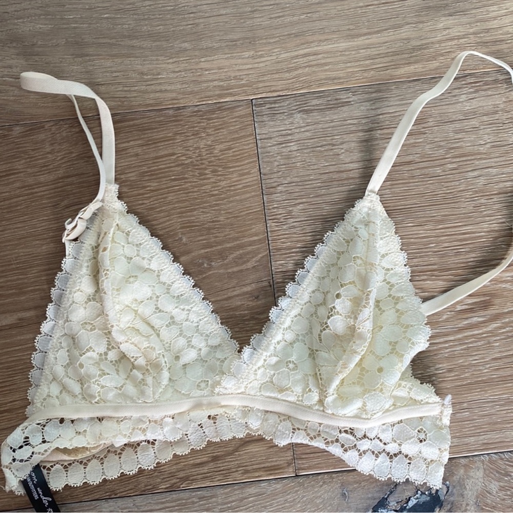 Urban Outfitters Floral Lace Boho Festival Bralette Top